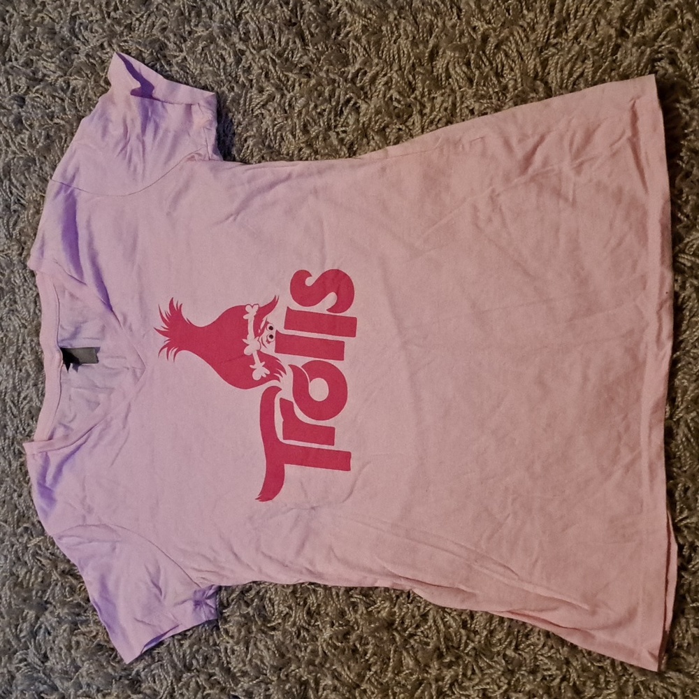 ❤️4/$20 Trolls Pink Poppy T-shirt